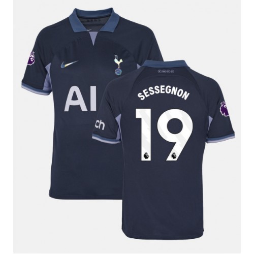 Moški Nogometni dresi Tottenham Hotspur Ryan Sessegnon #19 Gostujoči 2023-24 Kratek Rokav